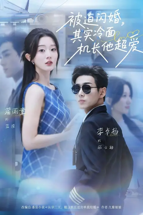 《被迫闪婚其实冷面机长他超爱》封面