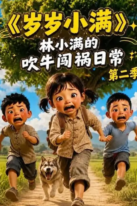 《岁岁小满,林小满的吹牛闯祸日常第二季》封面