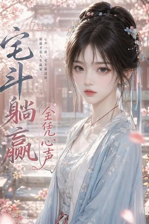 《宅斗躺赢全凭心声》封面