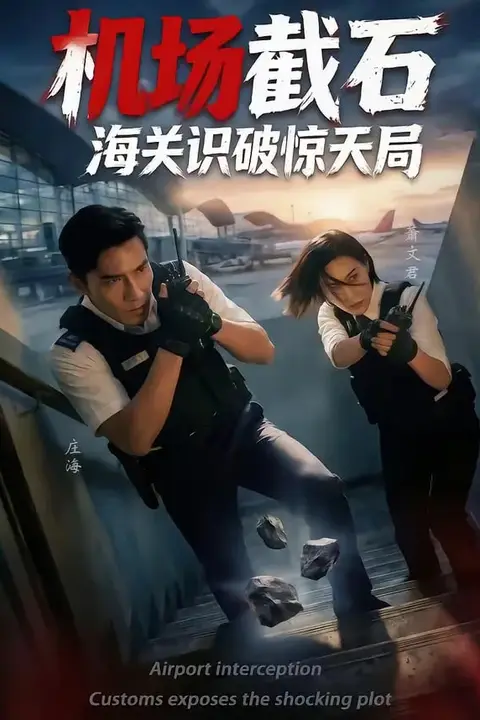 《机场截石，海关识破惊天局》封面