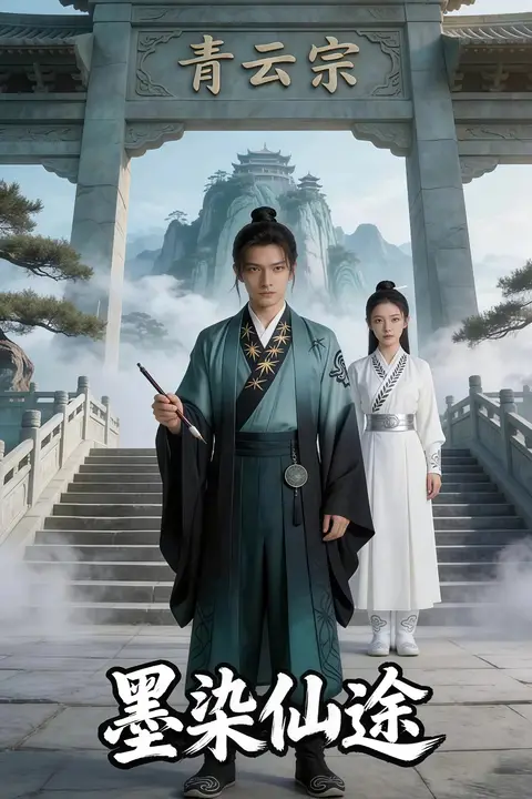 《墨染仙途》封面