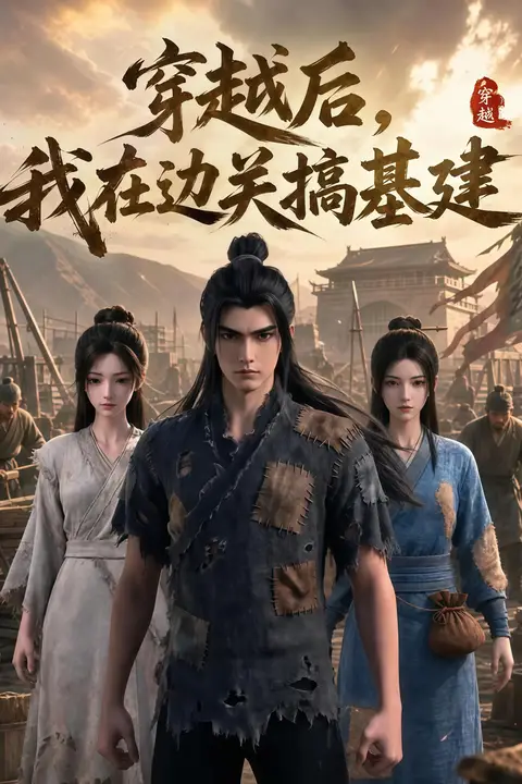 《穿越后,我在边关搞基建》封面