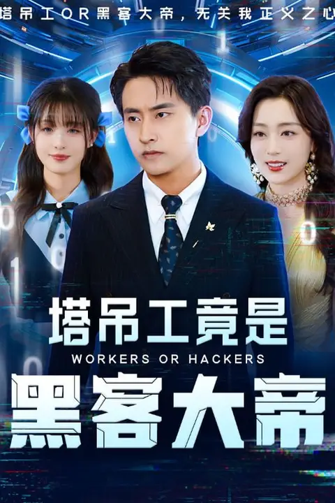《塔吊工竟是黑客大帝》封面