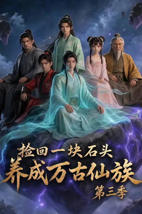《捡回一块石头，养成万古仙族第三季》封面