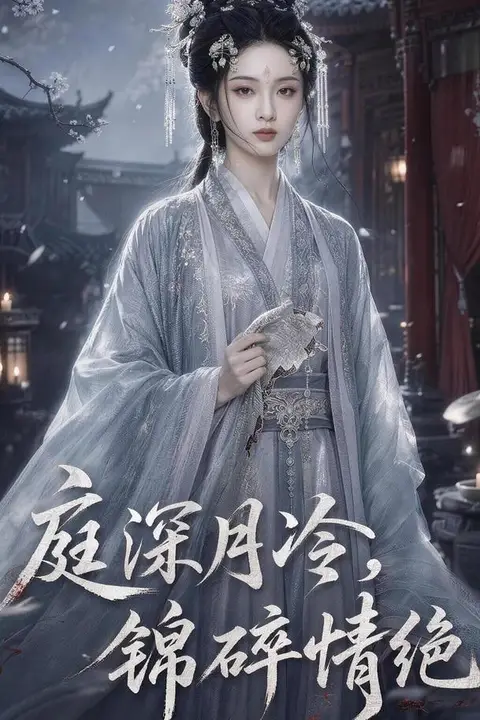 《庭深月冷,锦碎情绝》封面