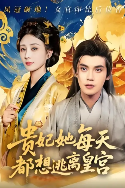 《贵妃她每天都想逃离皇宫》封面