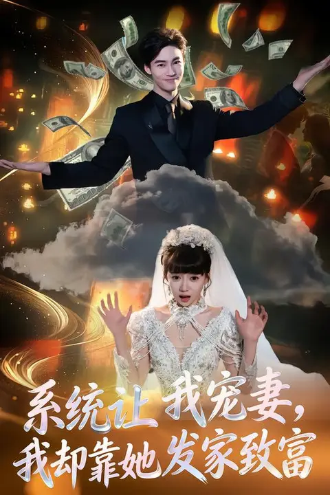 《系统让我宠妻，我却靠她发家致富》封面