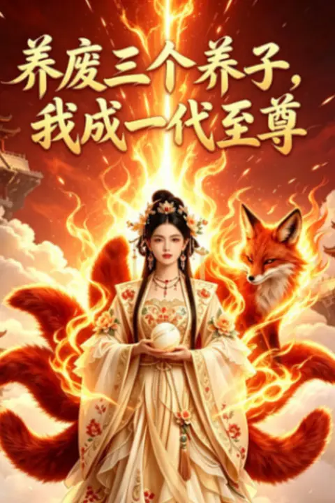 《养废三个养子,我成一代至尊》封面