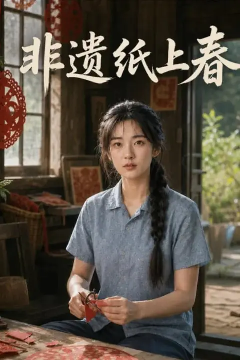 《非遗纸上春》封面