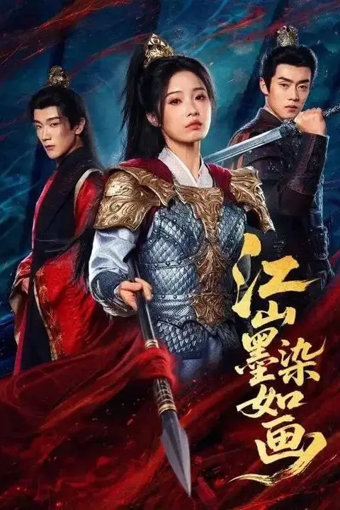 《江山墨染如画》封面