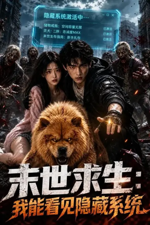 《末世求生:我能看见隐藏系统》封面