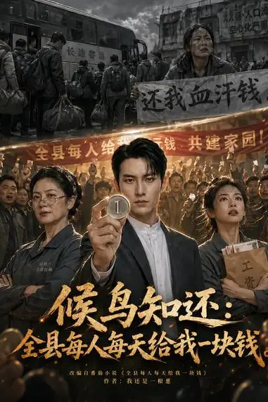 《候鸟知还:全县每人每天给我一块钱》封面