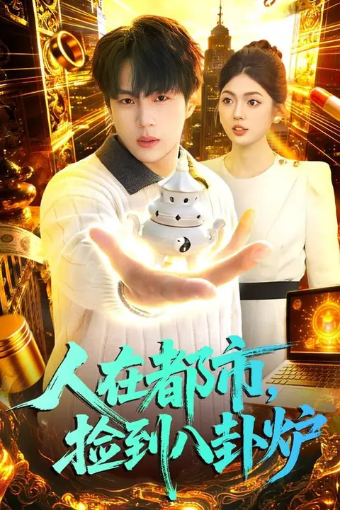 《人在都市,捡到八卦炉》封面