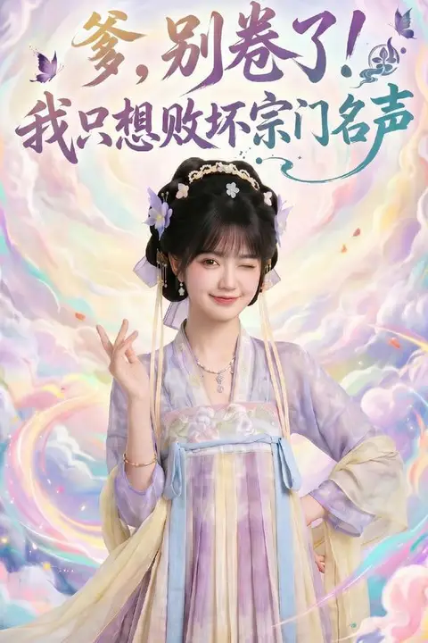 《爹，别卷了！我只想败坏宗门名声》封面