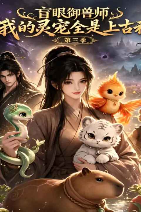 《盲眼御兽师我的灵宠全是上古神第三季》封面