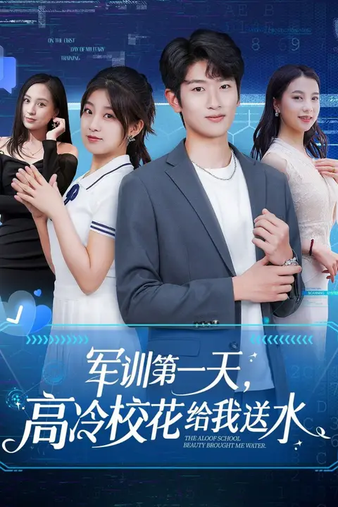《军训第一天,高冷校花给我送水》封面