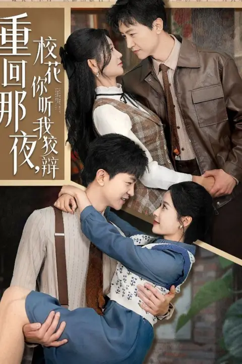 《重回那夜，校花你听我狡辩》封面