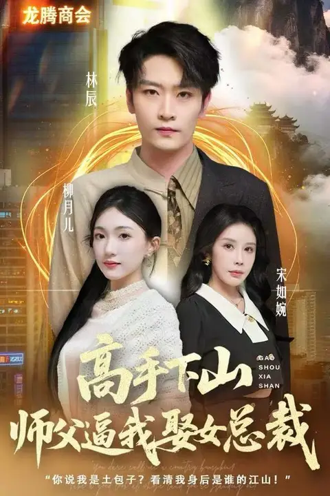 《高手下山，师父逼我去娶女总裁》封面
