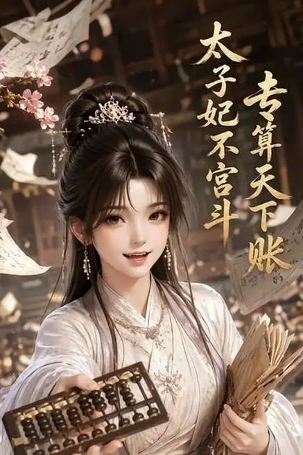 《太子妃不宫斗，专算天下账》封面