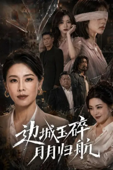 《边城玉碎,月月归》封面