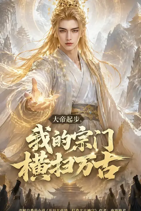 《大帝起步,我的宗门横扫万古》封面
