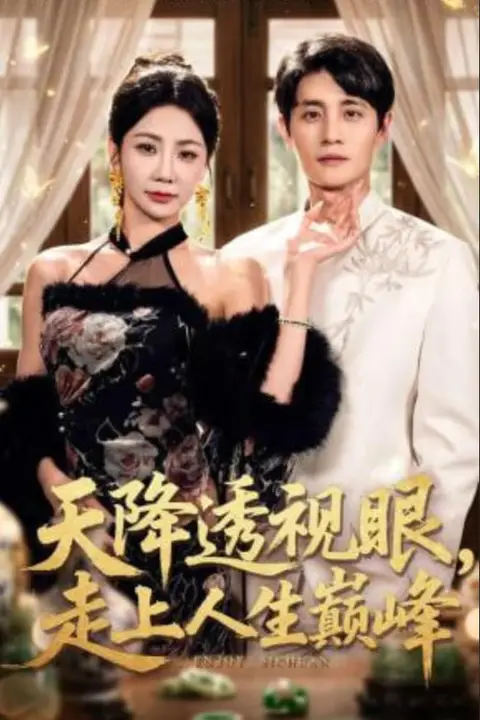 《天降透视眼，走上人生巅峰》封面