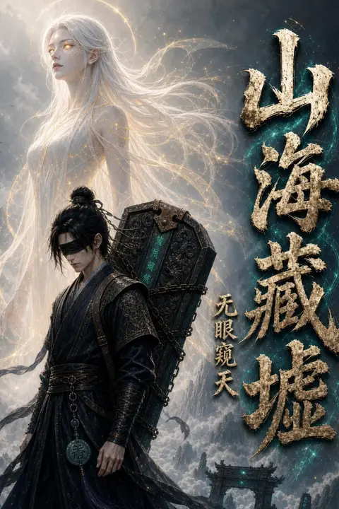 《山海藏墟,无眼窥天》封面