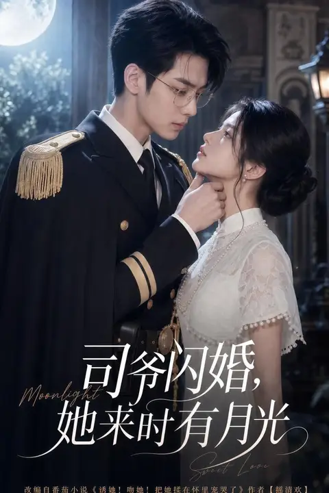 《司爷闪婚,她来时月光》封面
