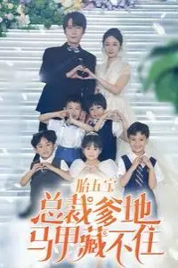 《一胎五宝总裁爹地马甲藏不住》封面