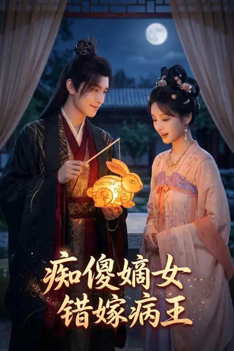 《痴傻嫡女错嫁病王》封面