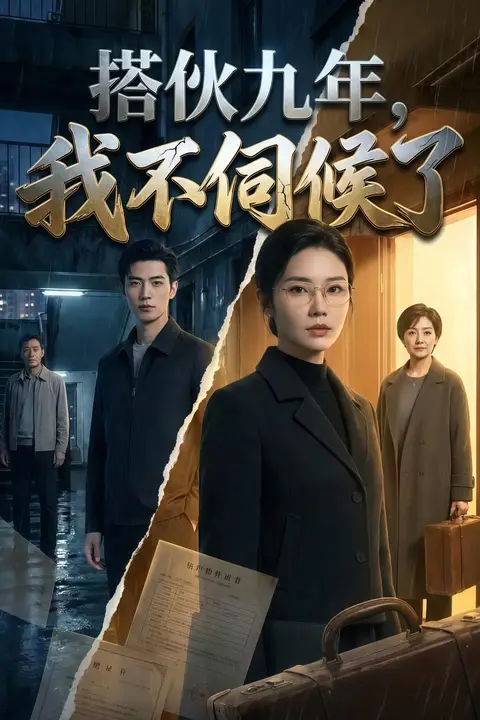 《搭伙九年,我不伺候了》封面