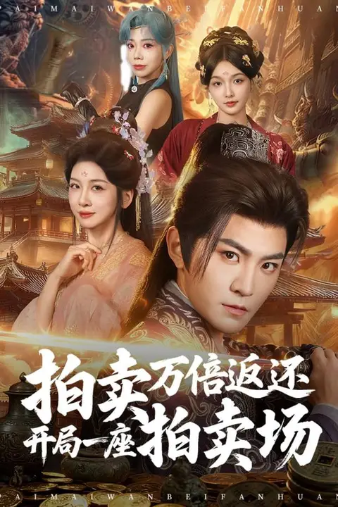 《拍卖万倍返还开局一座拍卖场》封面