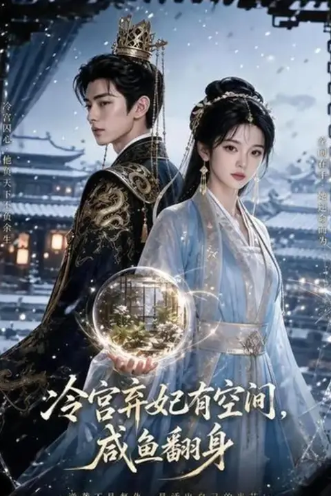 《冷宫弃妃有空间,咸鱼翻身》封面