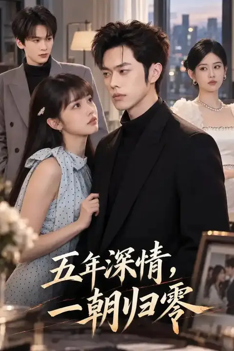 《五年深情，一朝归零》封面