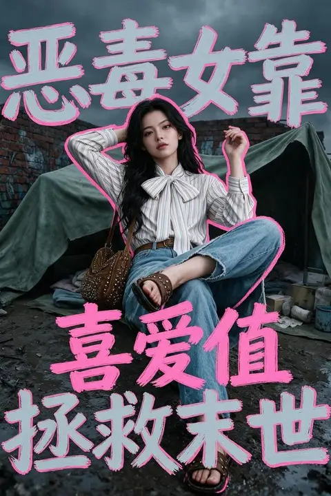 《恶毒女靠喜爱值拯救末世》封面