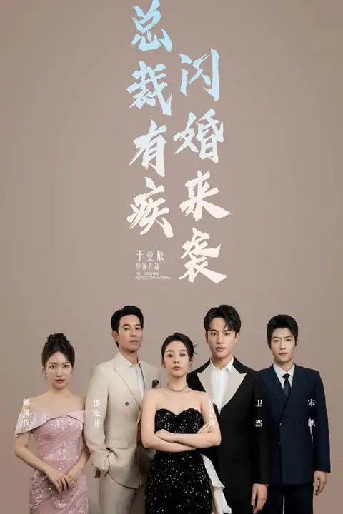 《总裁有疾闪婚来袭》封面