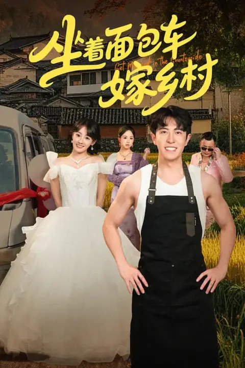 《坐着面包车嫁乡村》封面