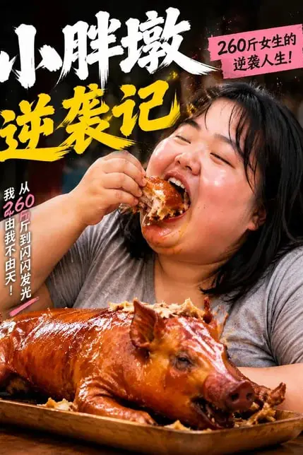 《小胖墩逆袭记》封面