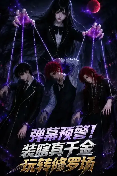 《弹幕预警!装瞎真千金玩转修罗场》封面