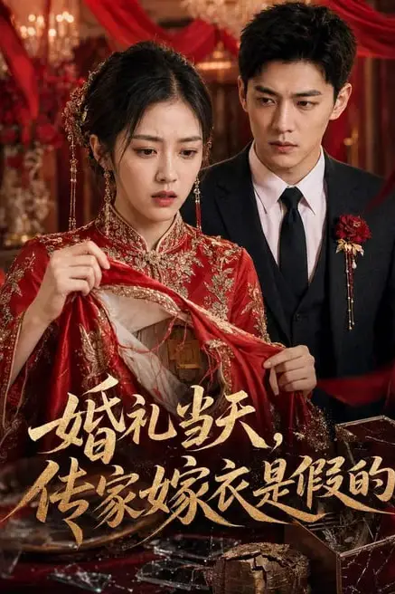 《婚礼当天，传家嫁衣是假的》封面