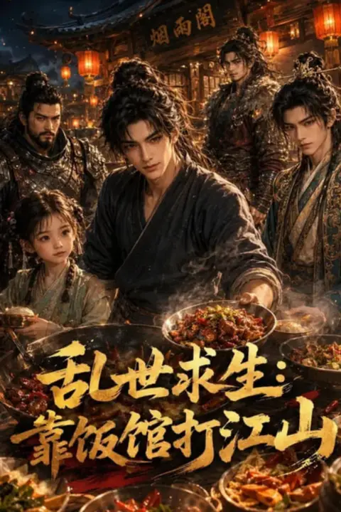 《乱世求生:靠饭馆打江山》封面