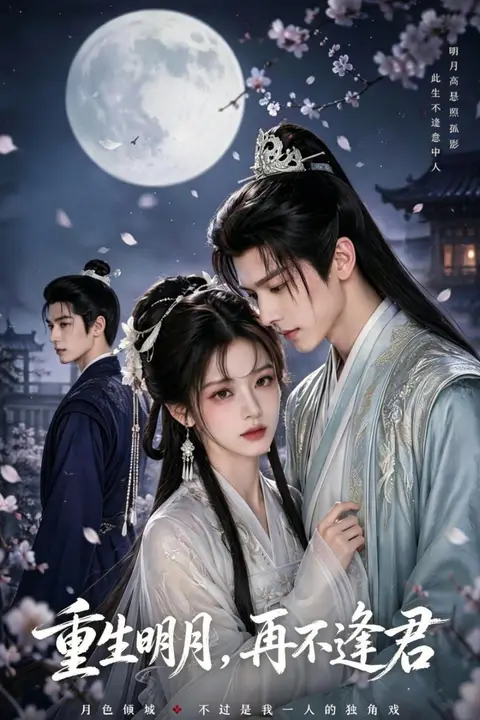 《重生明月，再不逢君》封面