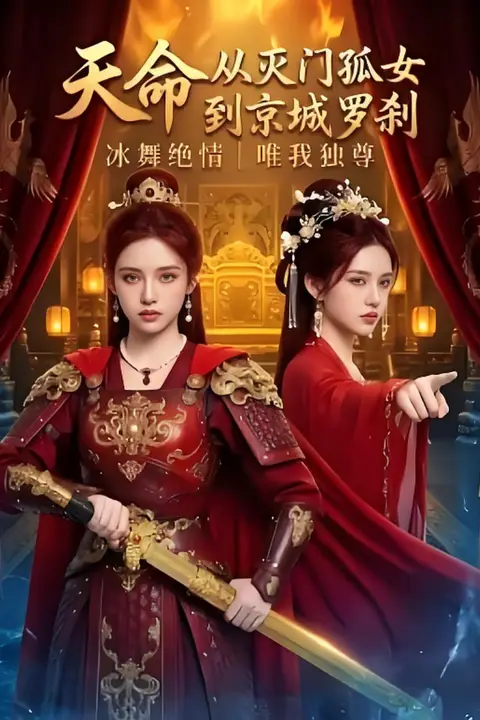 《天命:从灭门孤女到京城罗刹》封面
