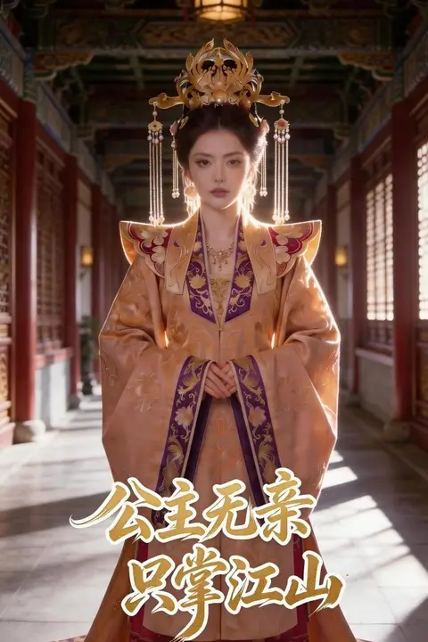 《公主无亲，只掌江山》封面