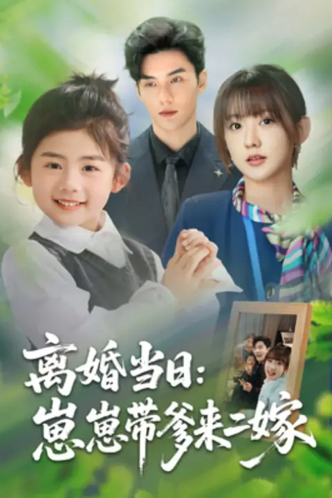 《离婚当日崽崽带爹来二嫁》封面