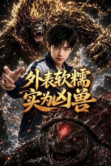 《外表软糯实为凶兽》封面