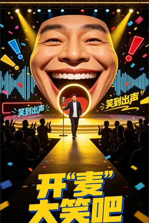 《开“麦”大笑吧》封面