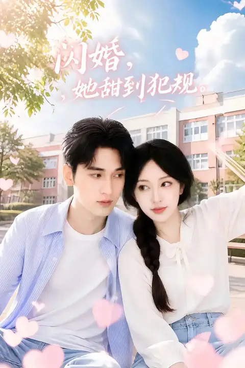 《闪婚，她甜到犯规》封面