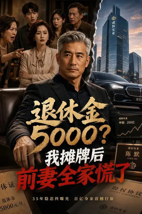 《退休金 5000?我摊牌后前妻全家慌了》封面