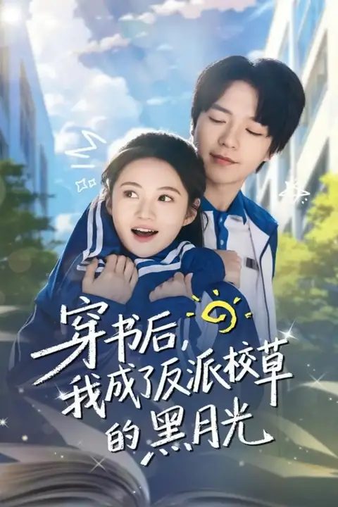 《穿书后，我成了反派校草的黑月光》封面
